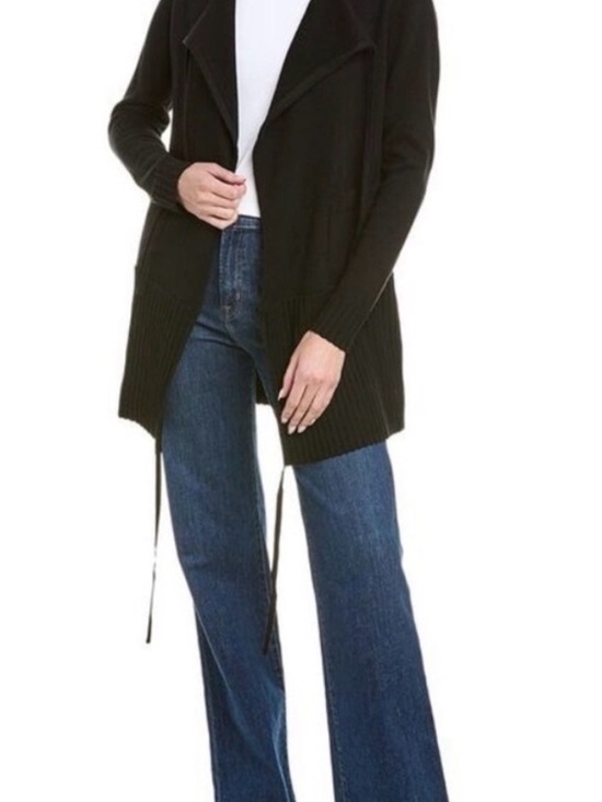 CAbi Sweaters - Cabi Offhand Black Open-Front Women's Sweater Cardigan